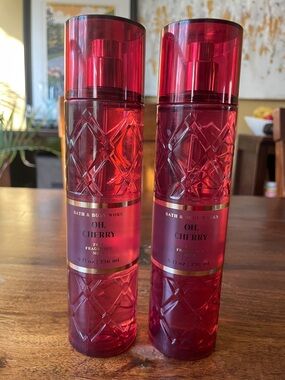 2 Bath & Body Works B&BW Oh Cherry Body Care Items ( Oh, Cherry )